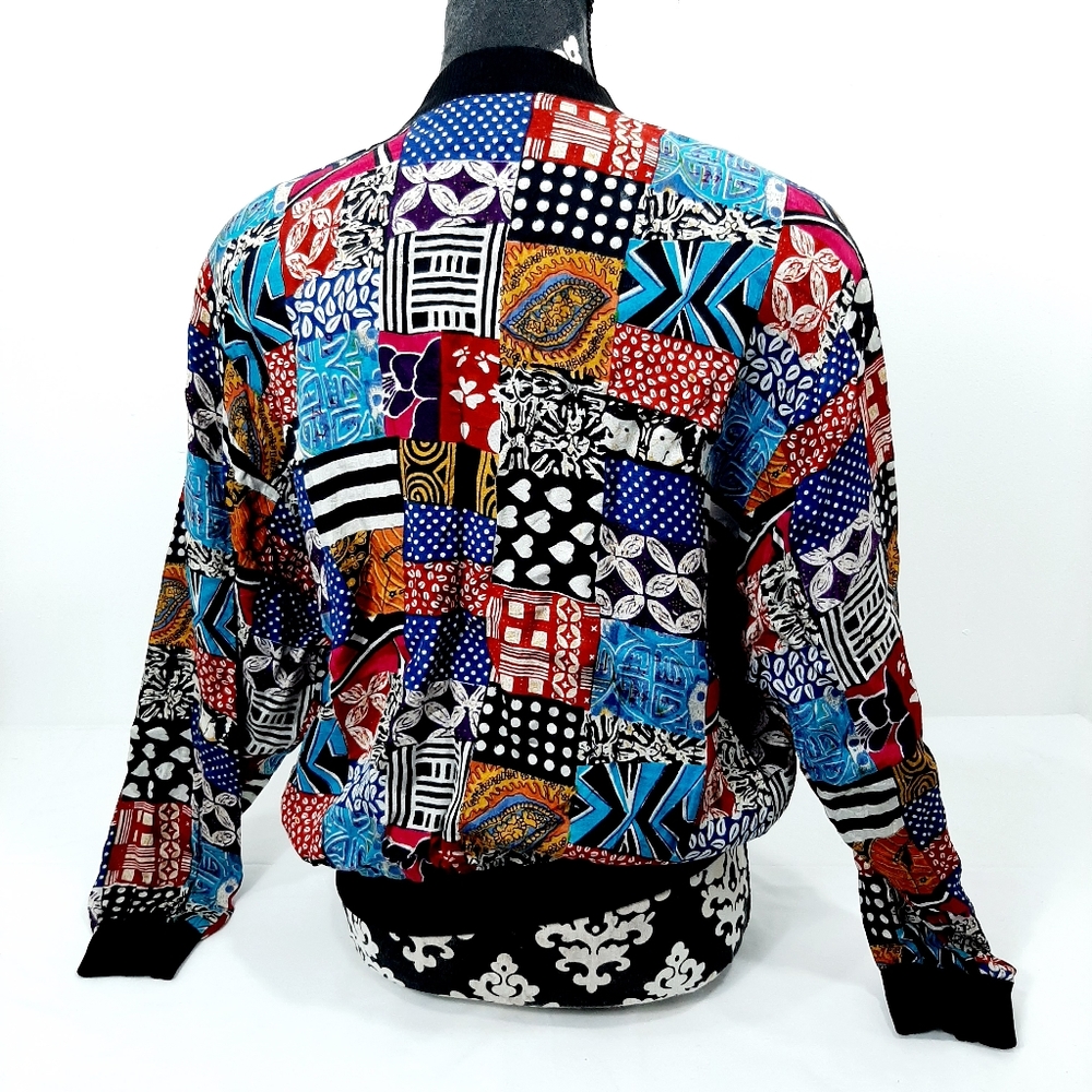 Vintage Ride rayon lightweight jacket, size small - Picture 7 of 11
